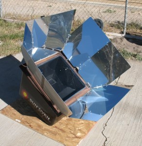 sun oven cooking