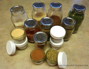 long term herbs and spices storage