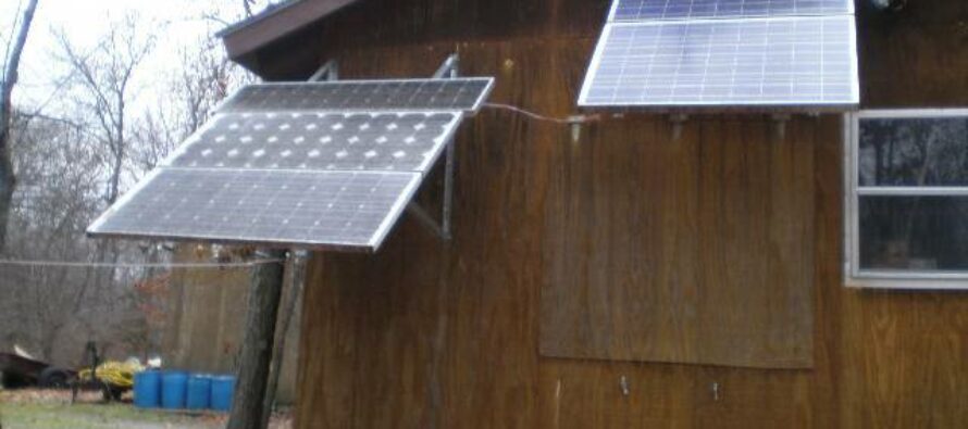 Affordable DIY Auxiliary Solar Arrays