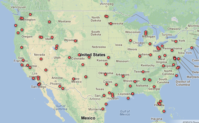 eff drone map released by FAA