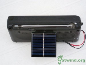 diy solar powered radio