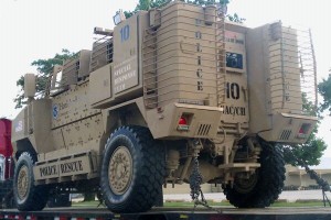 dhs mrap vehicle to be used on American Soil