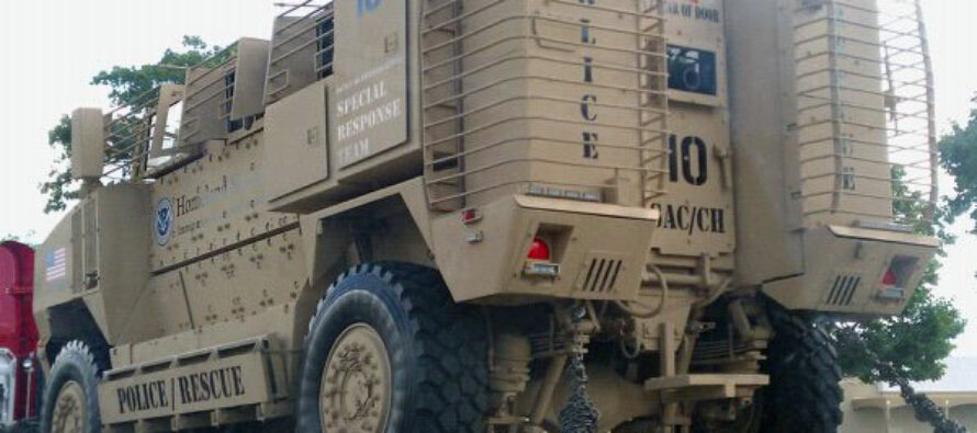 DHS To Use MRAP Vehicles On American Soil