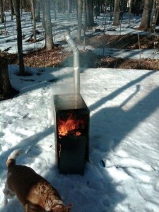 how to make a maple sugar evaporator out of a metal file cabinet