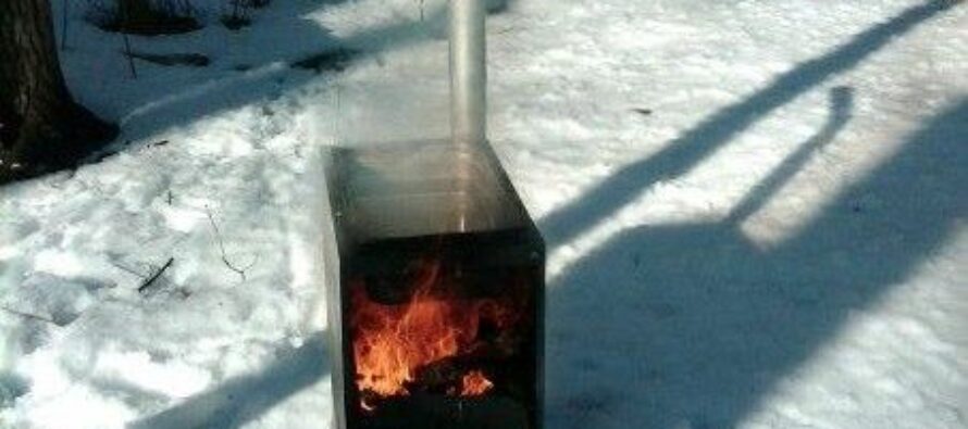 How To Make A MacGyver Style Indestructible Maple Sugar Evaporator From A Filing Cabinet
