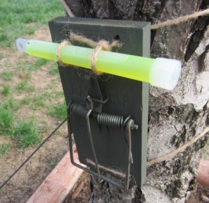 how to make a glowstick alarm