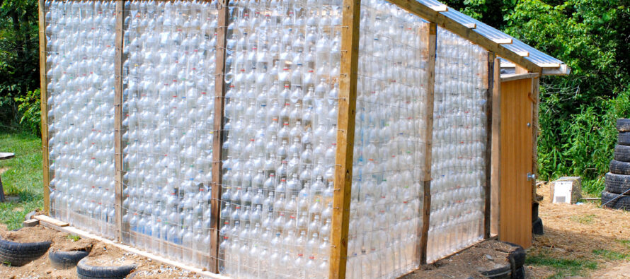 A Very “Green” Greenhouse Made Of Soda Bottles