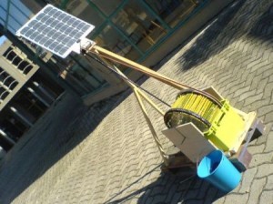 do it yourself solar powered washing machine