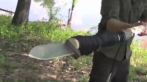 how to make a knife spear for survival