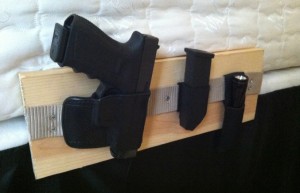 how to make a bedside holster