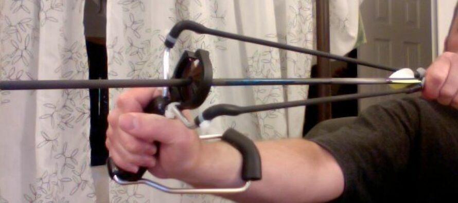 How To Make A Slingshot Bow To Shoot Arrows