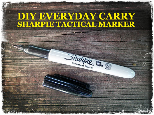 do it yourself everyday carry sharpie marker