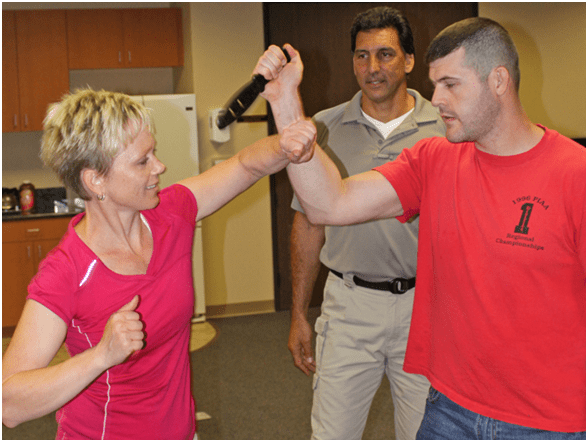 training with combat knives