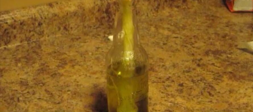 Making a Survival Lamp using Olive Oil