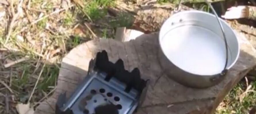 How to Boil Water with a Portable Stove